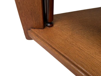 Art Deco Modernist Triangular Side Table by Anton Lucas, 1920s